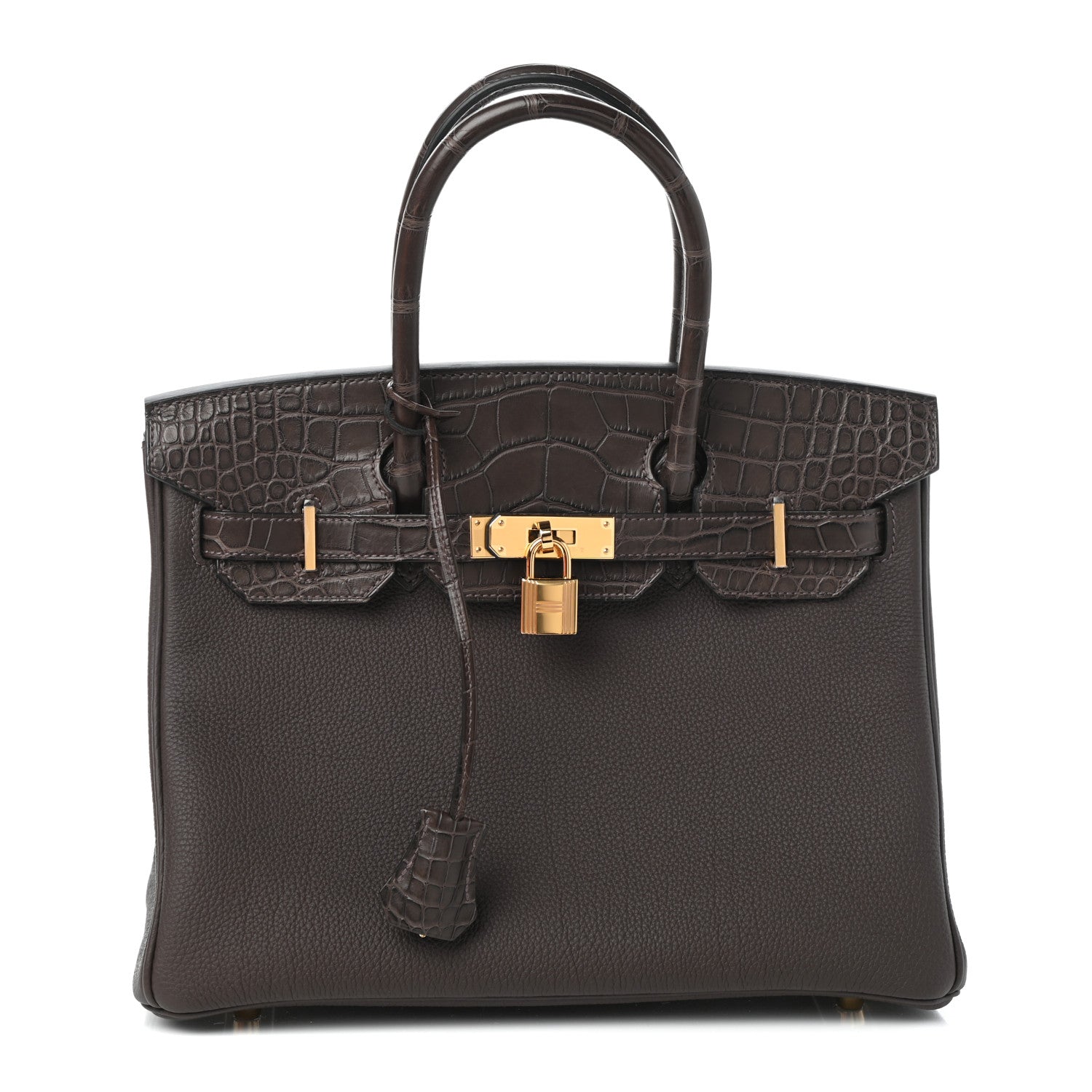 Hermes Togo Matte Alligator Birkin Touch 30 Ebene 1 of 10