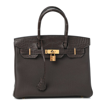 Hermes Togo Matte Alligator Birkin Touch 30 Ebene 1 of 10