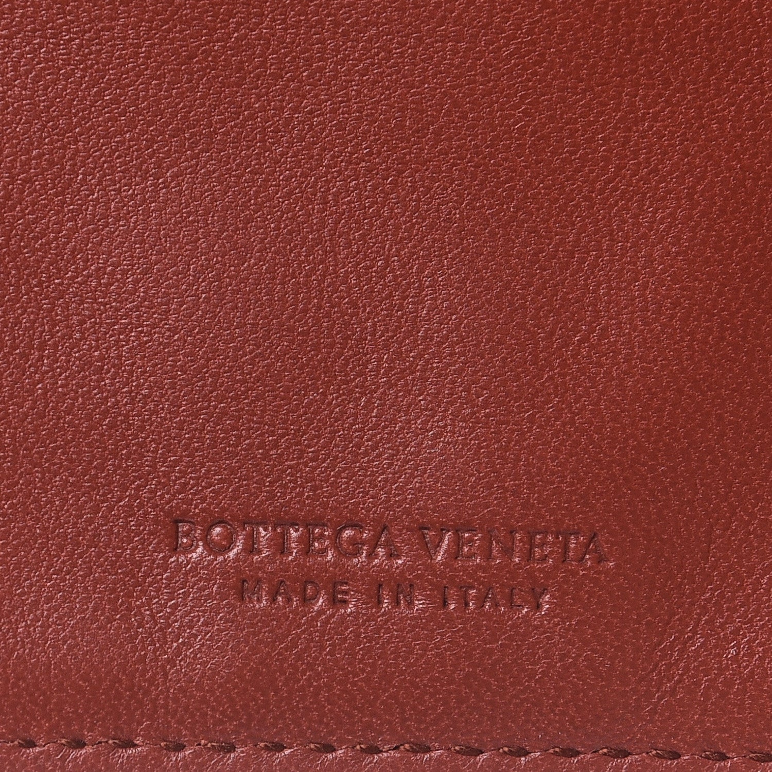 Bottega Veneta Nappa Intrecciato Continental Snap Wallet Brique 10 of 12