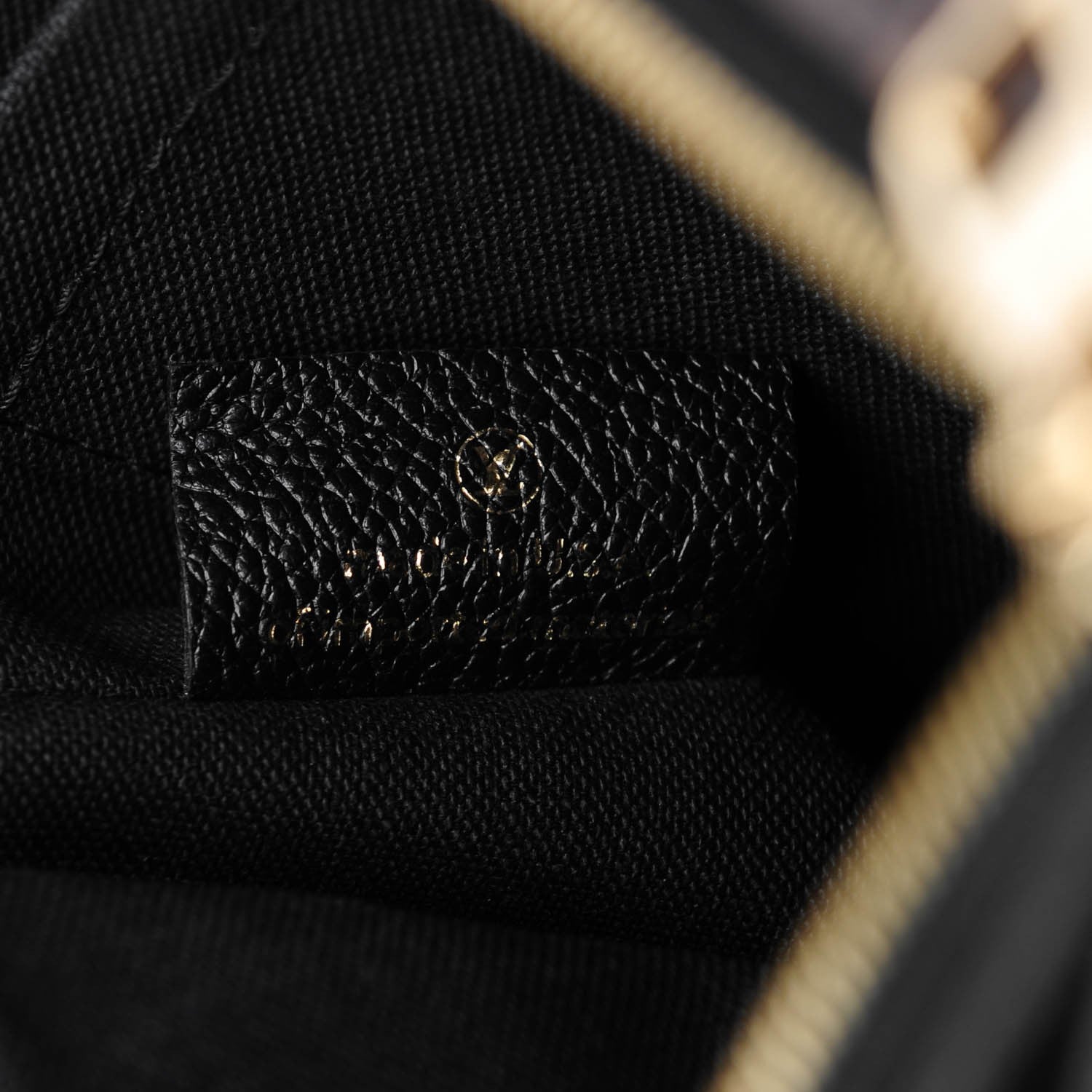 Louis Vuitton Monogram Pallas Clutch Black 7 of 8
