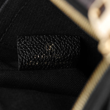 Louis Vuitton Monogram Pallas Clutch Black 7 of 8