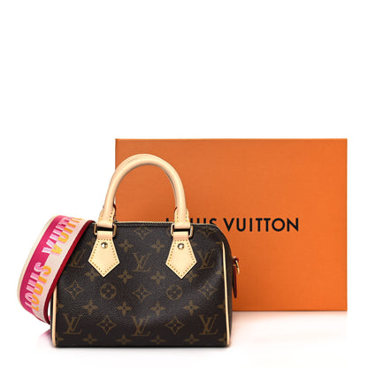 Louis Vuitton Monogram Speedy Bandouliere 20 Fuchsia 9 of 9