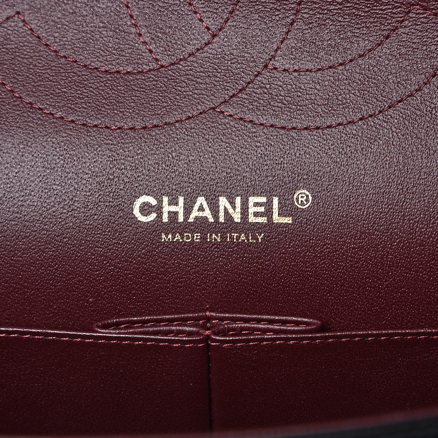 Lambskin Quilted Jumbo Double Flap Black