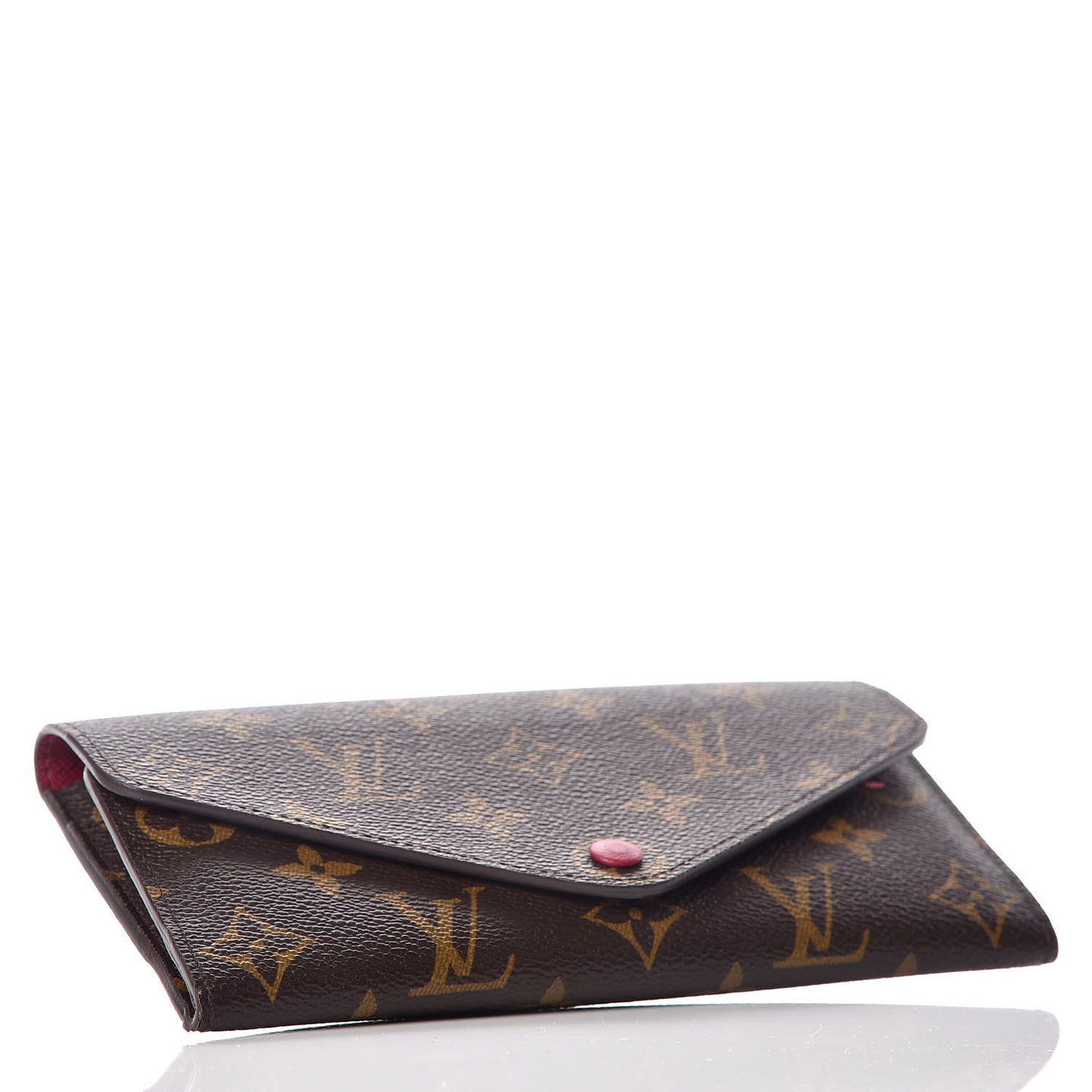 Monogram Josephine Wallet Fuchsia
