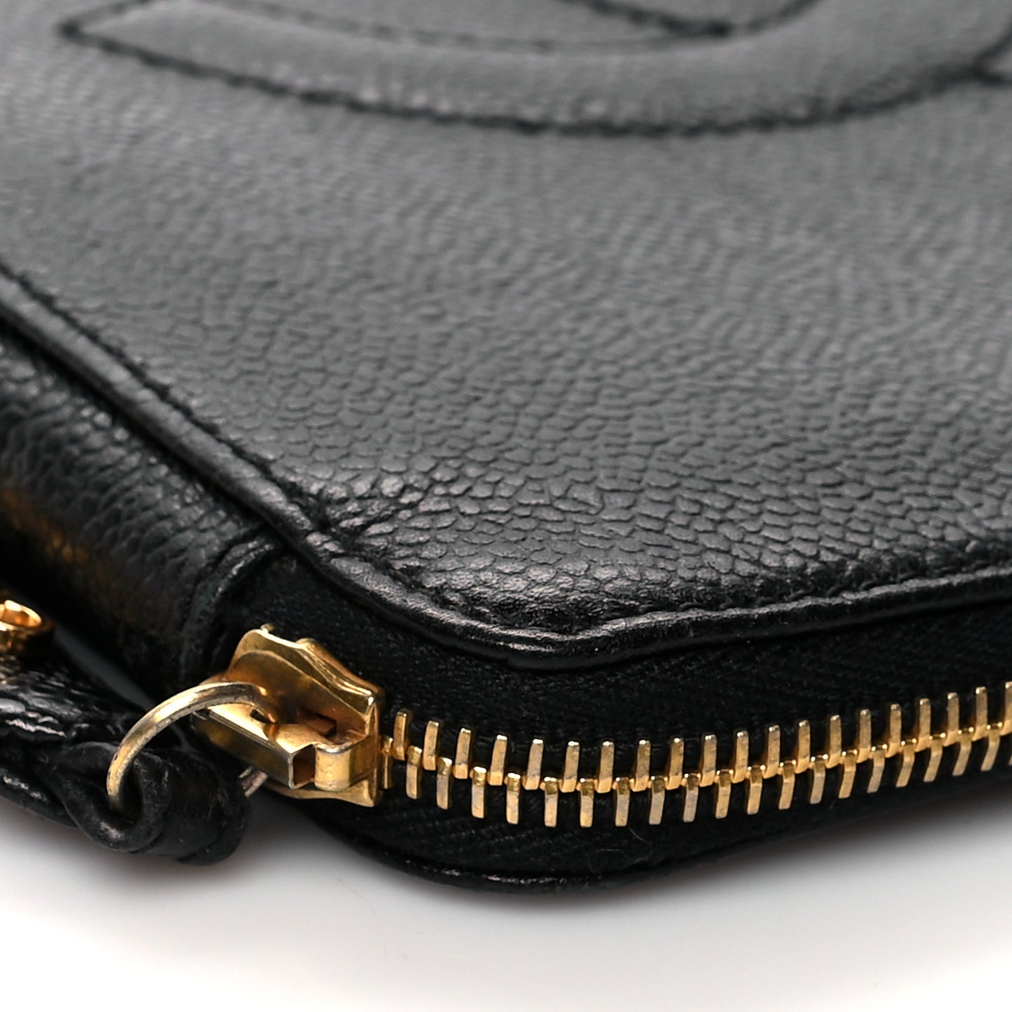 Caviar CC Zip Around Notebook Agenda Cover Black
