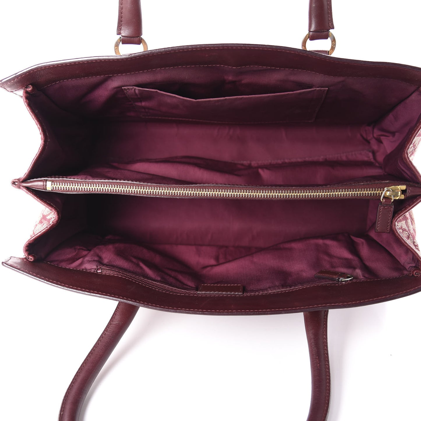 Monogram Tote Red