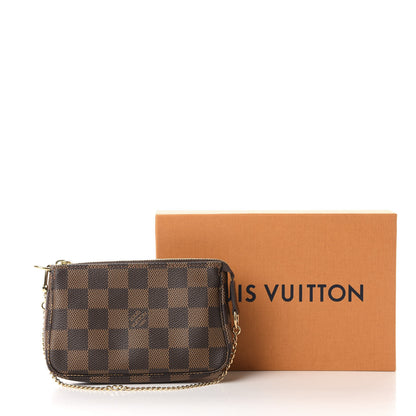 Louis Vuitton Damier Ebene Mini Pochette Accessories 8 of 8