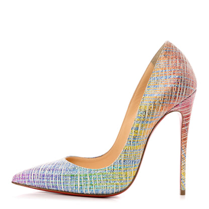 Christian Louboutin Suede Unicorn So Kate 120 Pumps 37 Multi 1 of 11