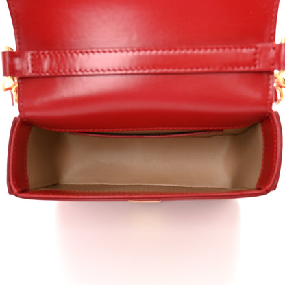 Givenchy Box Calfskin Small 4G Cube Chain Shoulder Bag Dark Red 5 of 12
