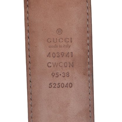 Gucci Guccissima Signature Belt 95 38 Dark Brown 4 of 8