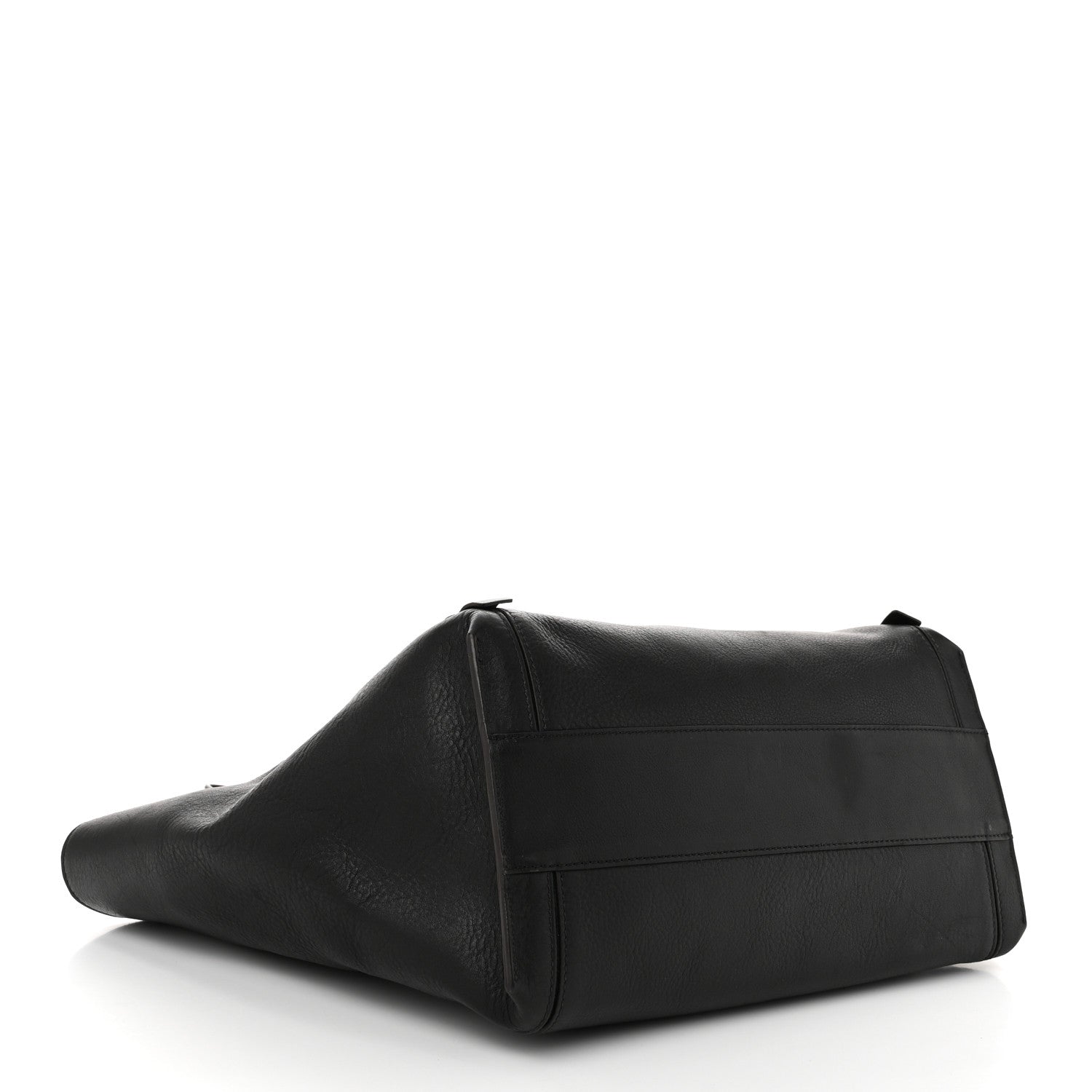 Chloe Smooth Calfskin Medium Milo Shopping Tote Black 4 of 11
