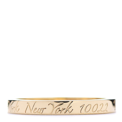 Tiffany 18K Yellow Gold Notes Ring 59 8.75 1 of 4