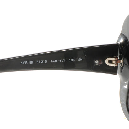 Prada Butterfly Frame Sunglasses SPR 18I Black 4 of 5