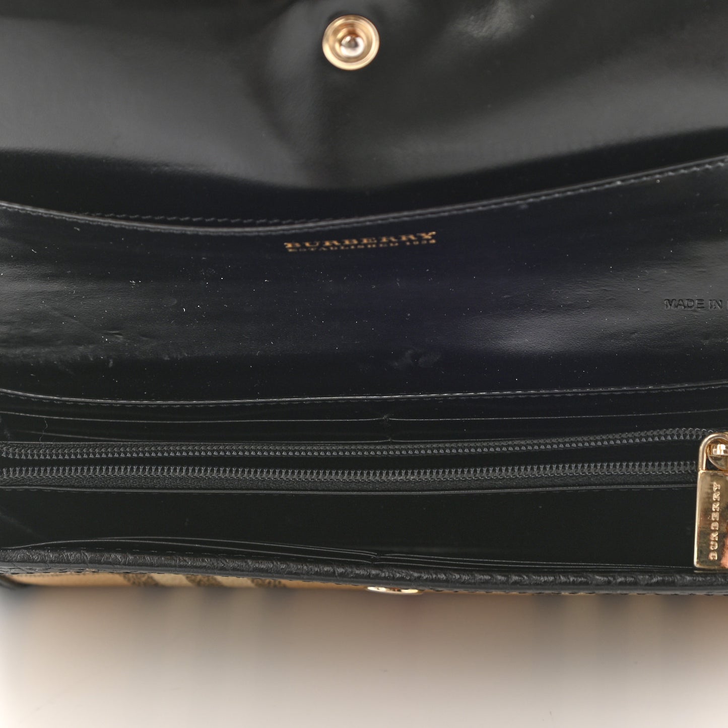 Haymarket Check Molly Wallet Brown