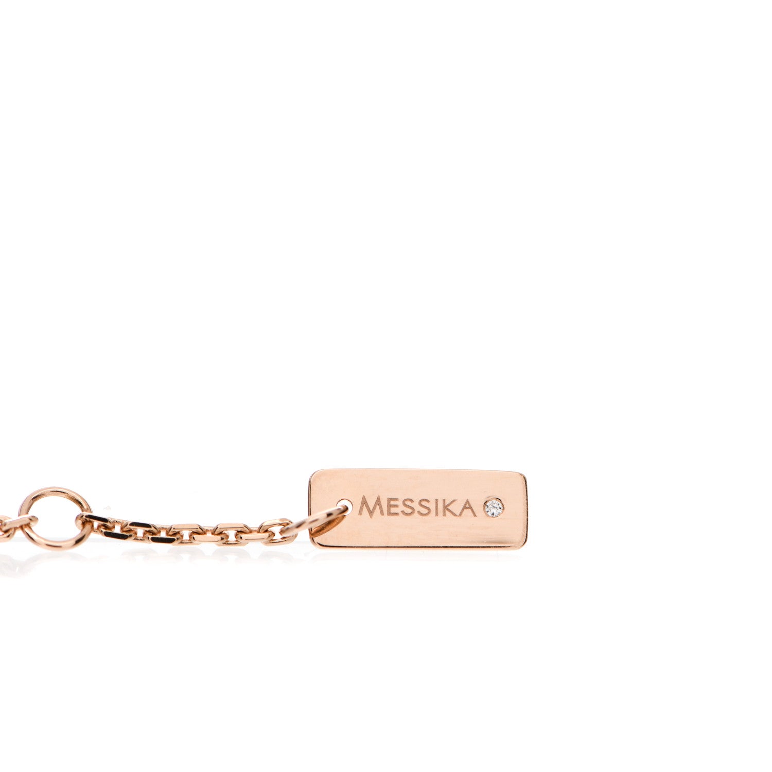 Messika 18K Rose Gold Diamond Pave Baby Move Classic Bracelet 3 of 5