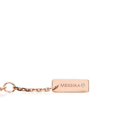 Messika 18K Rose Gold Diamond Pave Baby Move Classic Bracelet 3 of 5