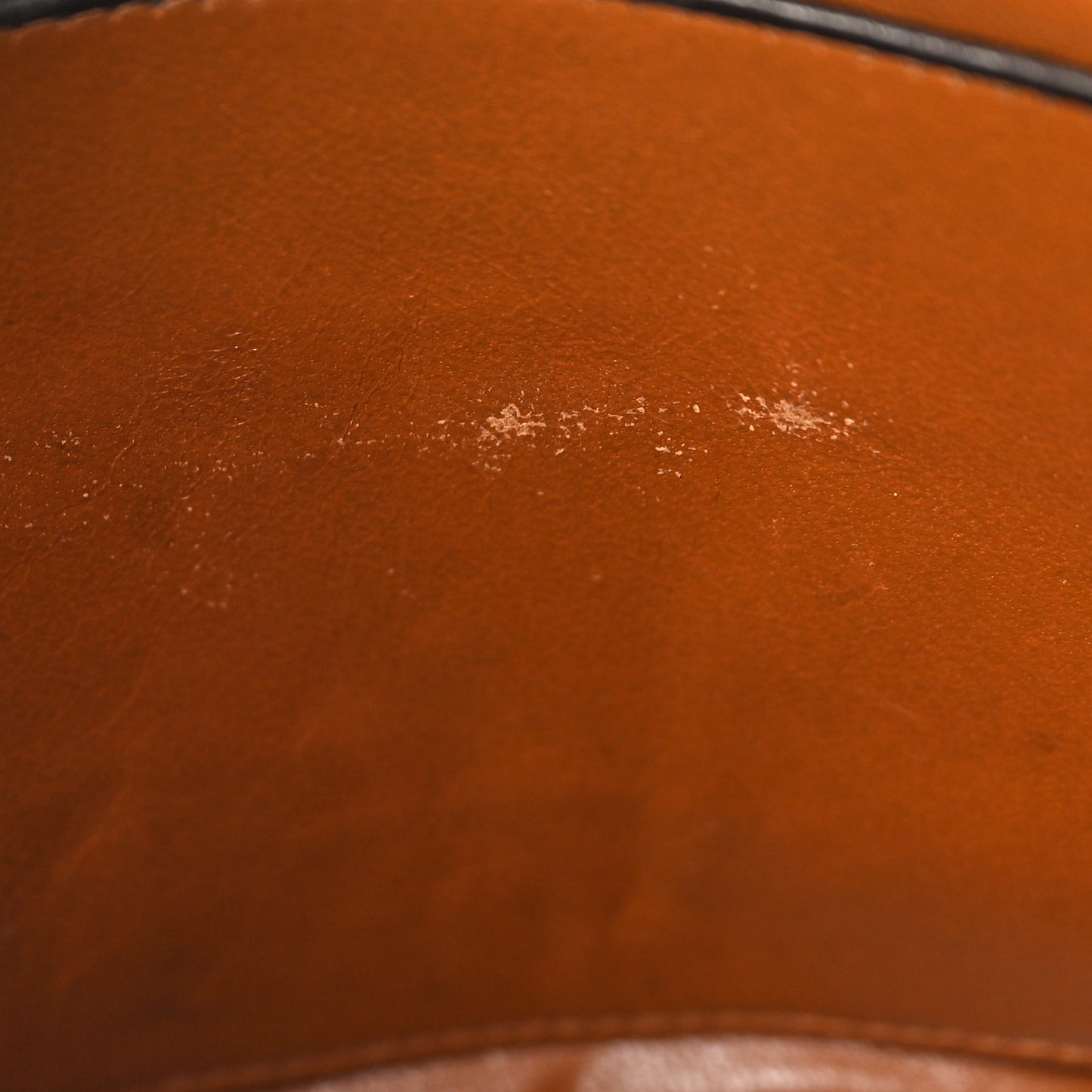 Lambskin Quilted Camera Case Brown