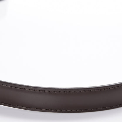 Louis Vuitton Calfskin 16mm Adjustable Shoulder Strap Brown 6 of 8