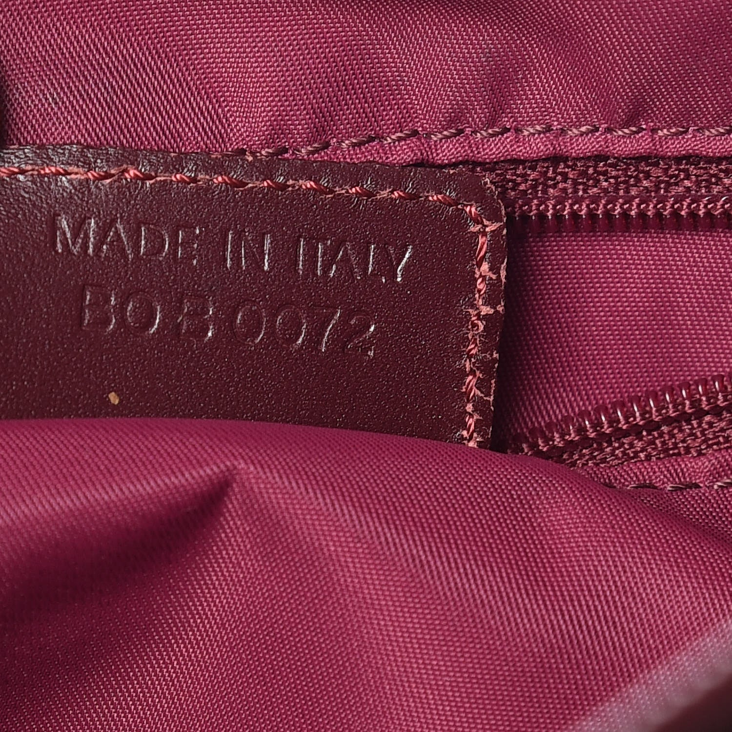 Christian Dior Monogram Hobo Bordeaux 7 of 7