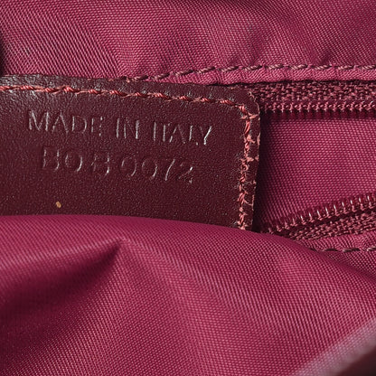 Christian Dior Monogram Hobo Bordeaux 7 of 7