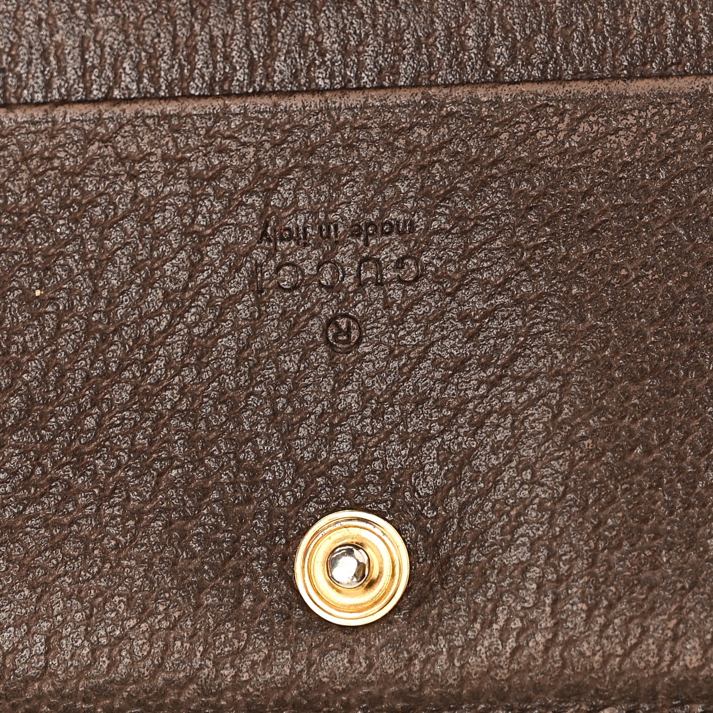 GG Supreme Monogram Web Ophidia Card Case Beige New Acero