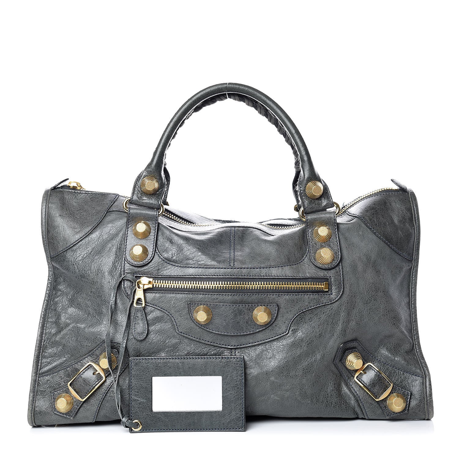 Balenciaga Agneau Giant 21 Gold Hardware Work Anthracite 1 of 17