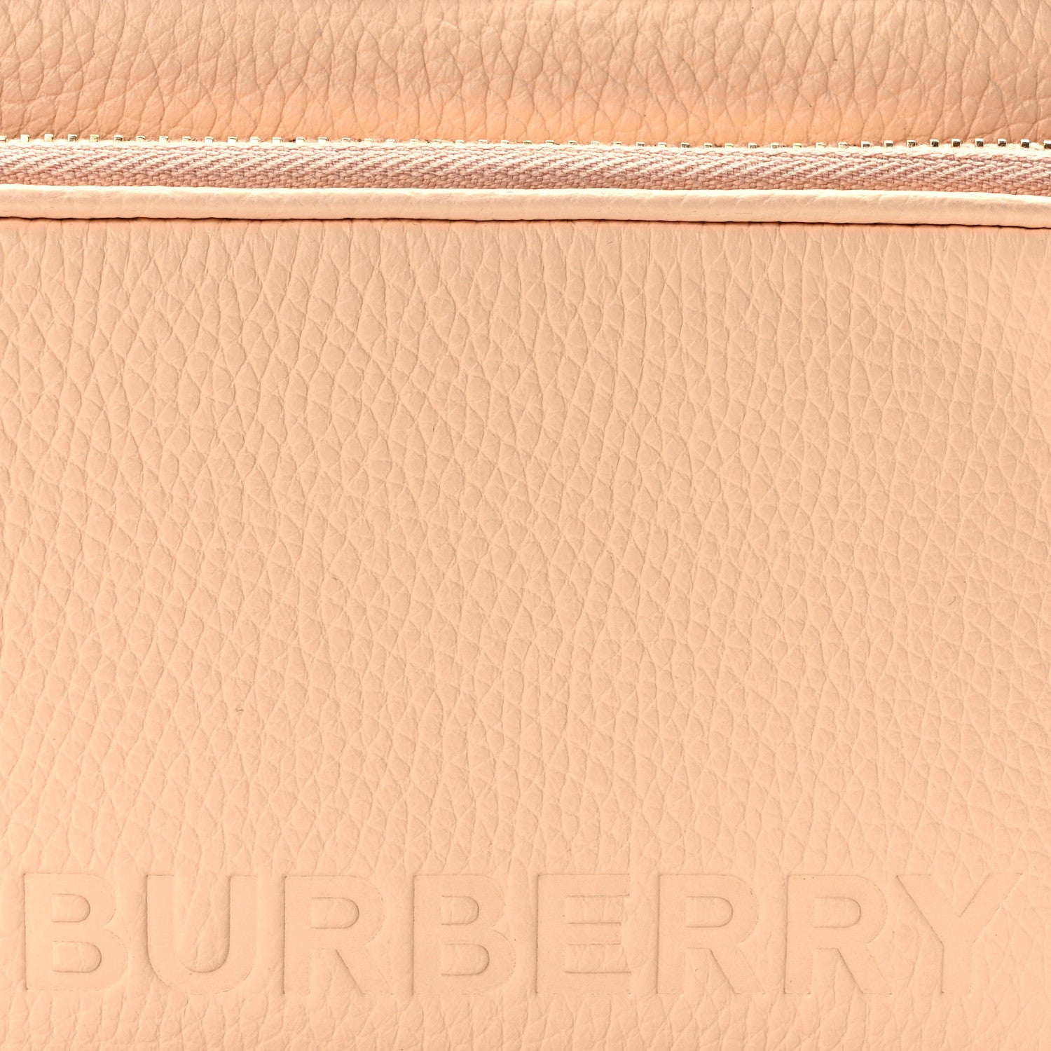 Burberry Grained Calfskin Small Camera Bag Peach Pink 7 of 9