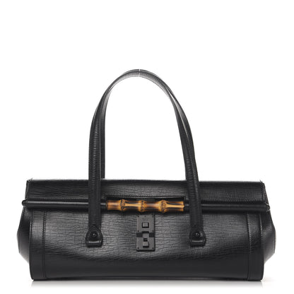 Gucci Calfskin Bamboo Bullet Black 1 of 10