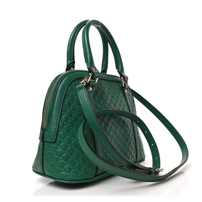 Gucci Soft Microguccissima Mini Dome Bag Emerald 4 of 17