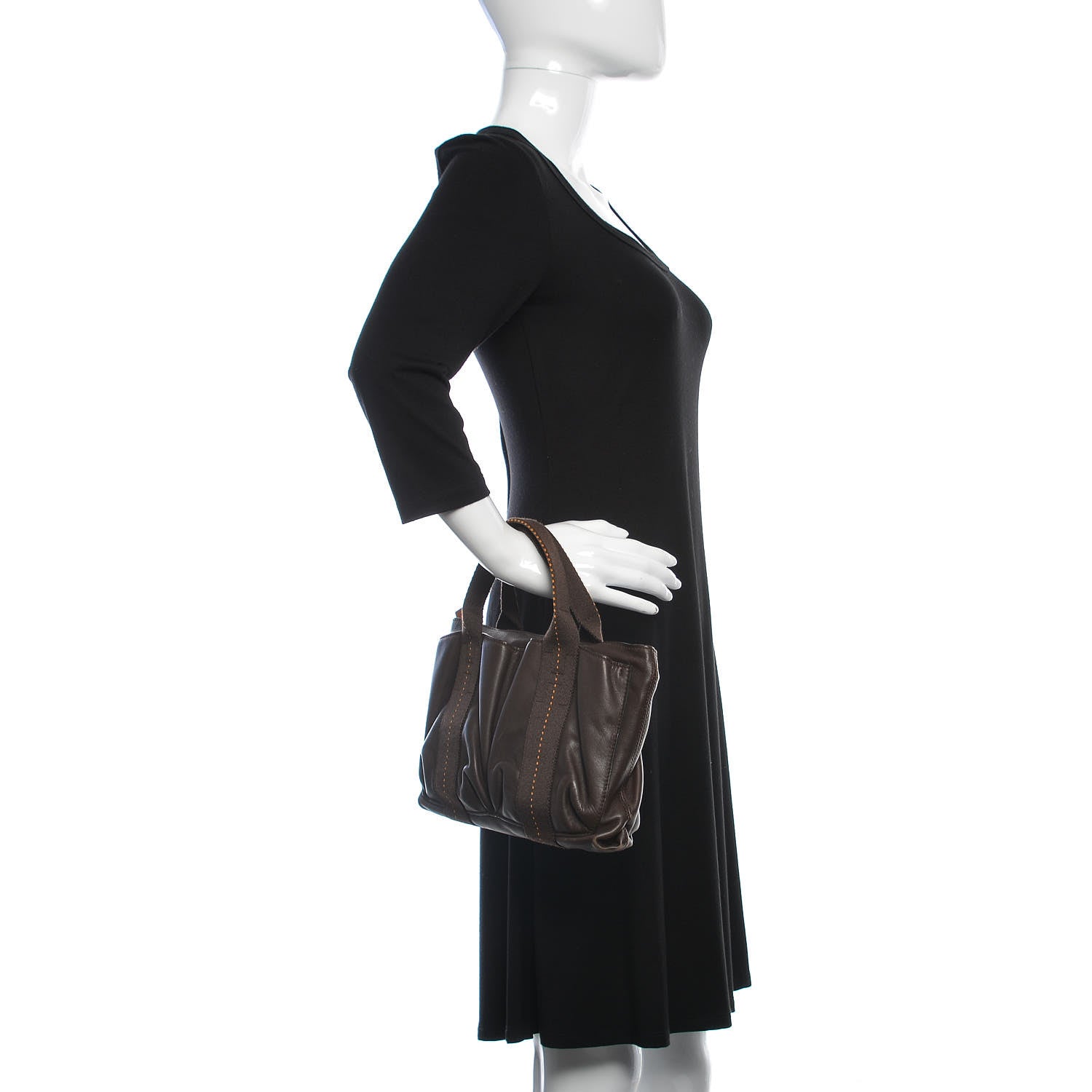 Hermes Swift Caravane Horizontal PM Chocolate 2 of 14
