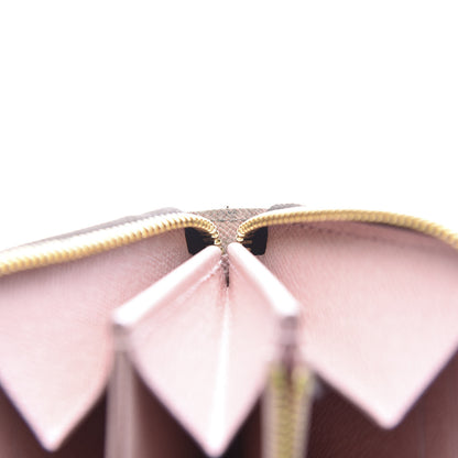 Louis Vuitton Monogram Zippy Wallet Rose Ballerine 10 of 11