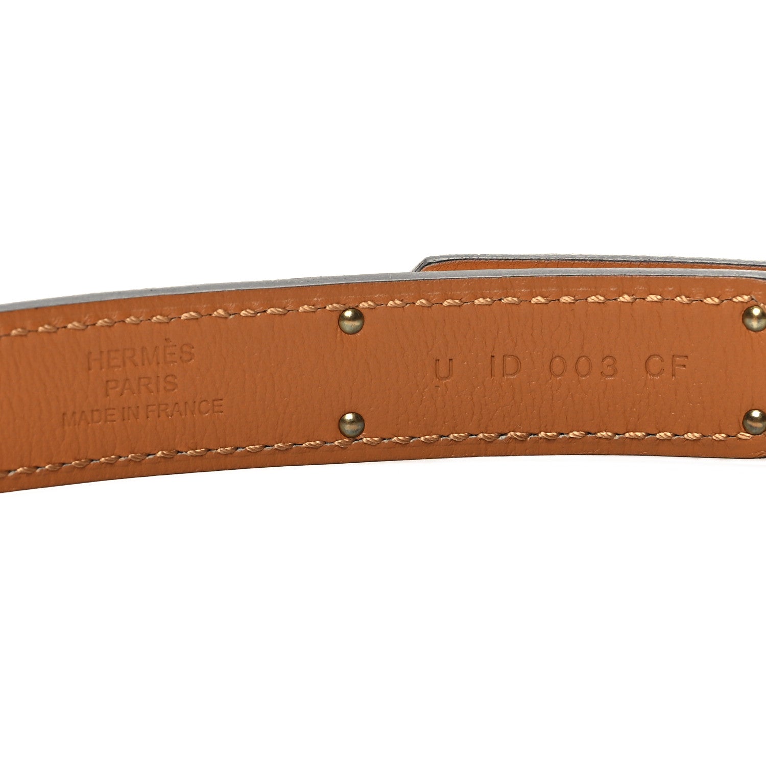 Hermes Epsom Kelly Belt Gold 3 of 3