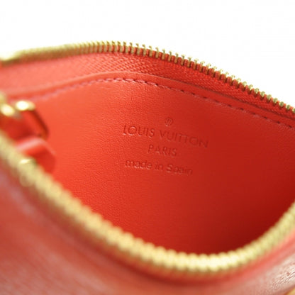 Louis Vuitton Suhali Key Pouch Geranium 6 of 6