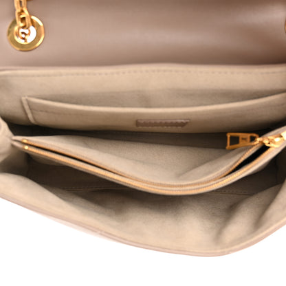 Louis Vuitton Calfskin LV New Wave Chain Bag Taupe 5 of 9