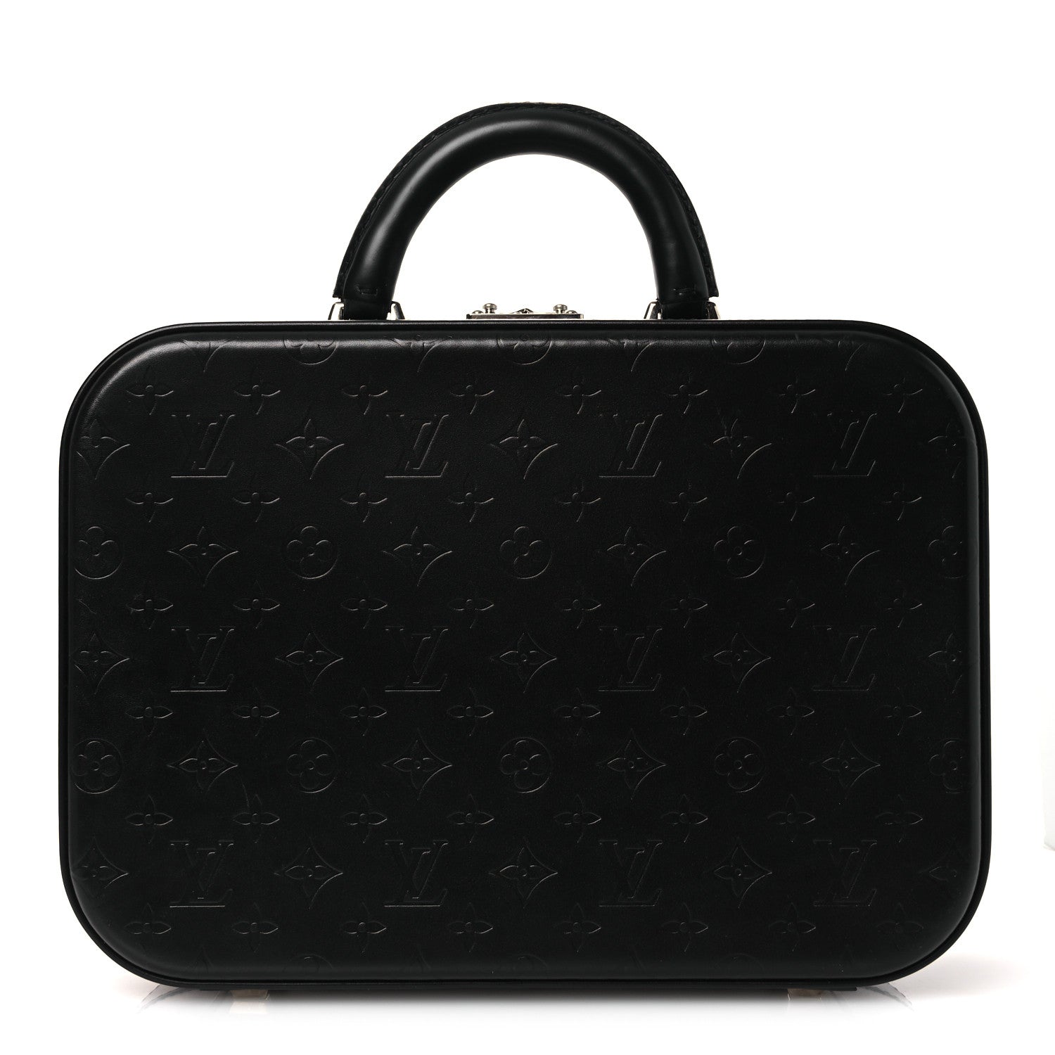 Louis Vuitton Monogram Glace Valisette MM Black 1 of 13