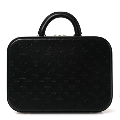 Louis Vuitton Monogram Glace Valisette MM Black 1 of 13