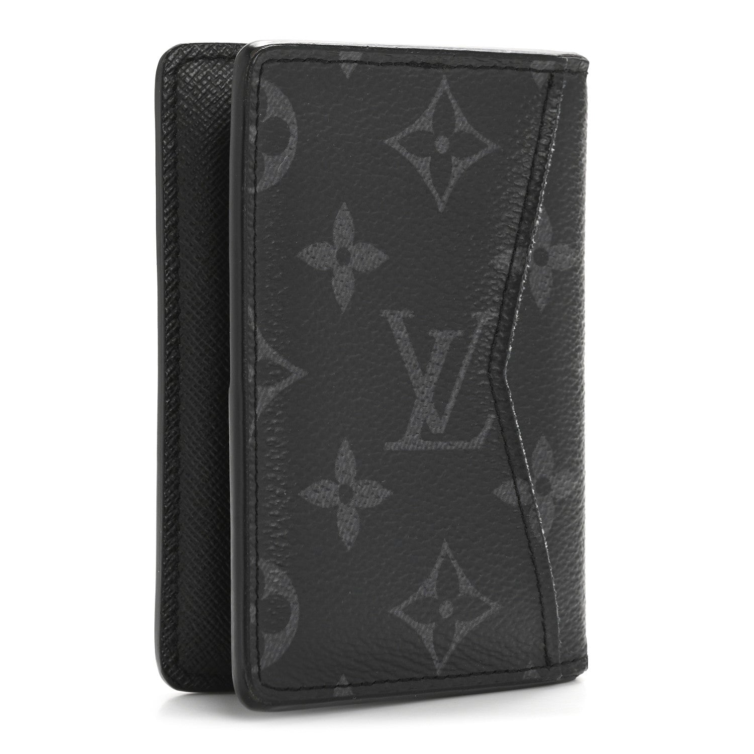 Louis Vuitton Monogram Eclipse Pocket Organizer NM 3 of 9