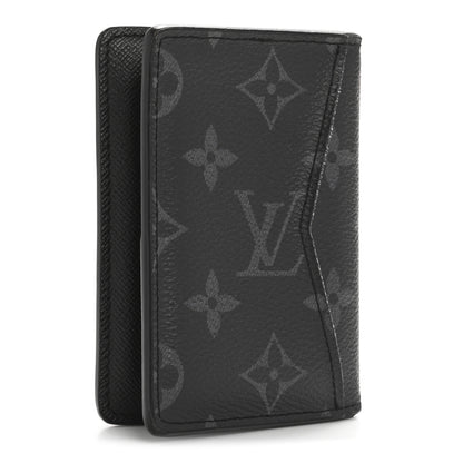 Louis Vuitton Monogram Eclipse Pocket Organizer NM 3 of 9