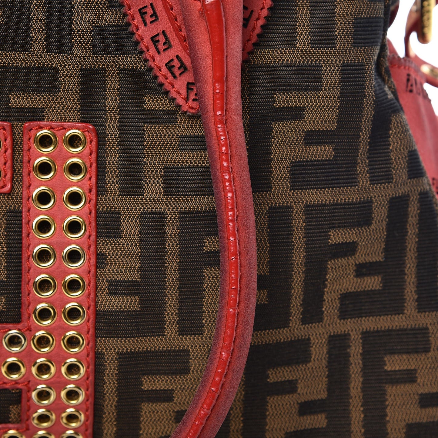 Zucca Grommet Bag De Jour Tobacco Red
