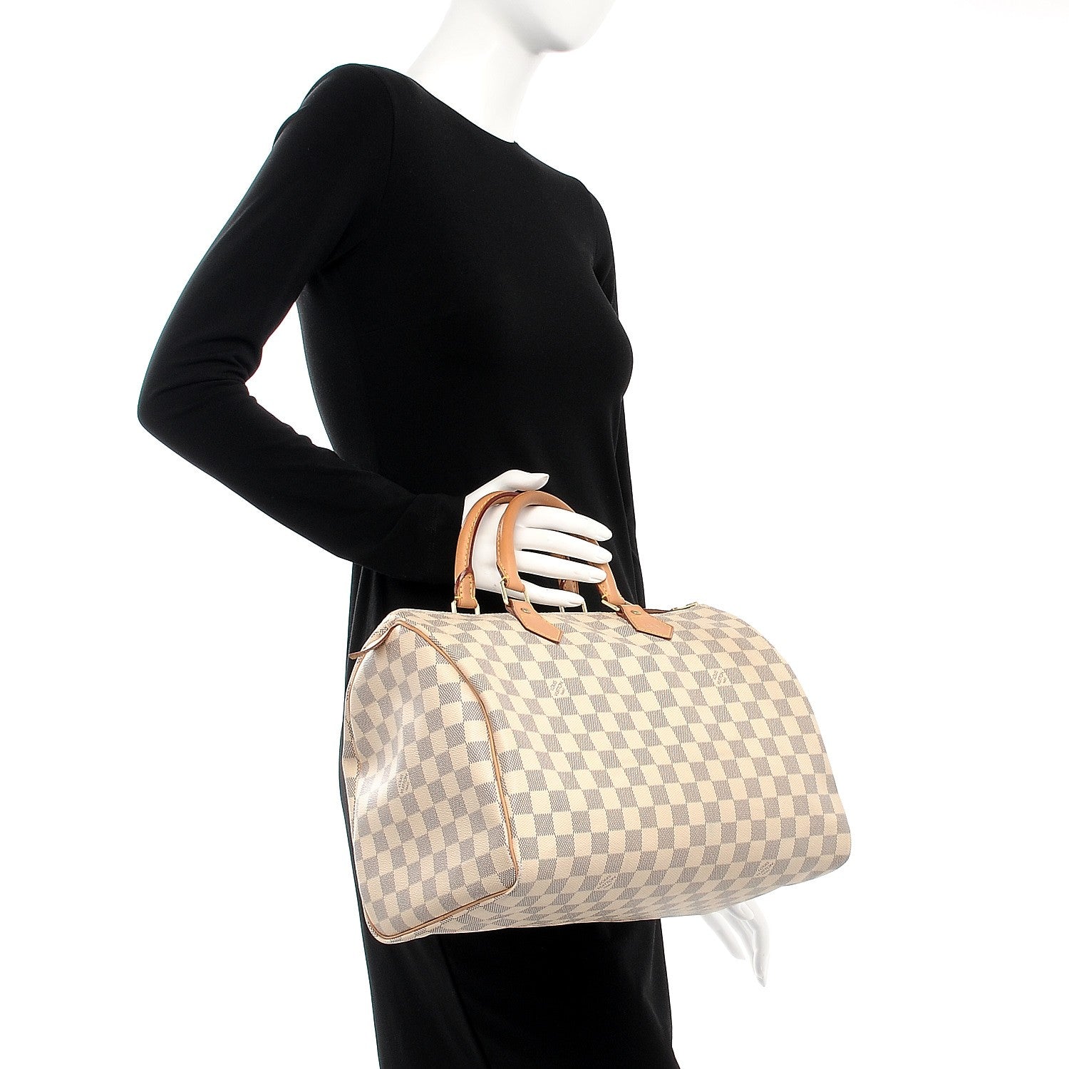 Louis Vuitton Damier Azur Speedy 35 2 of 7