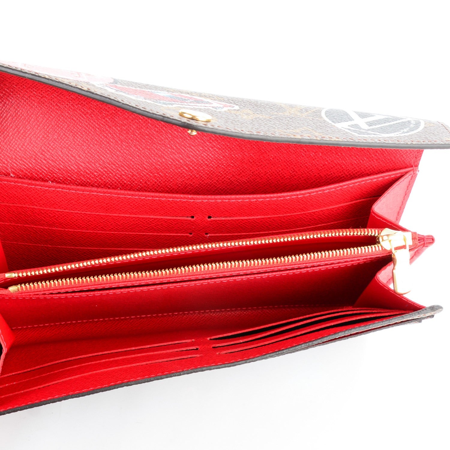Louis Vuitton Monogram World Tour Sarah Wallet 5 of 7