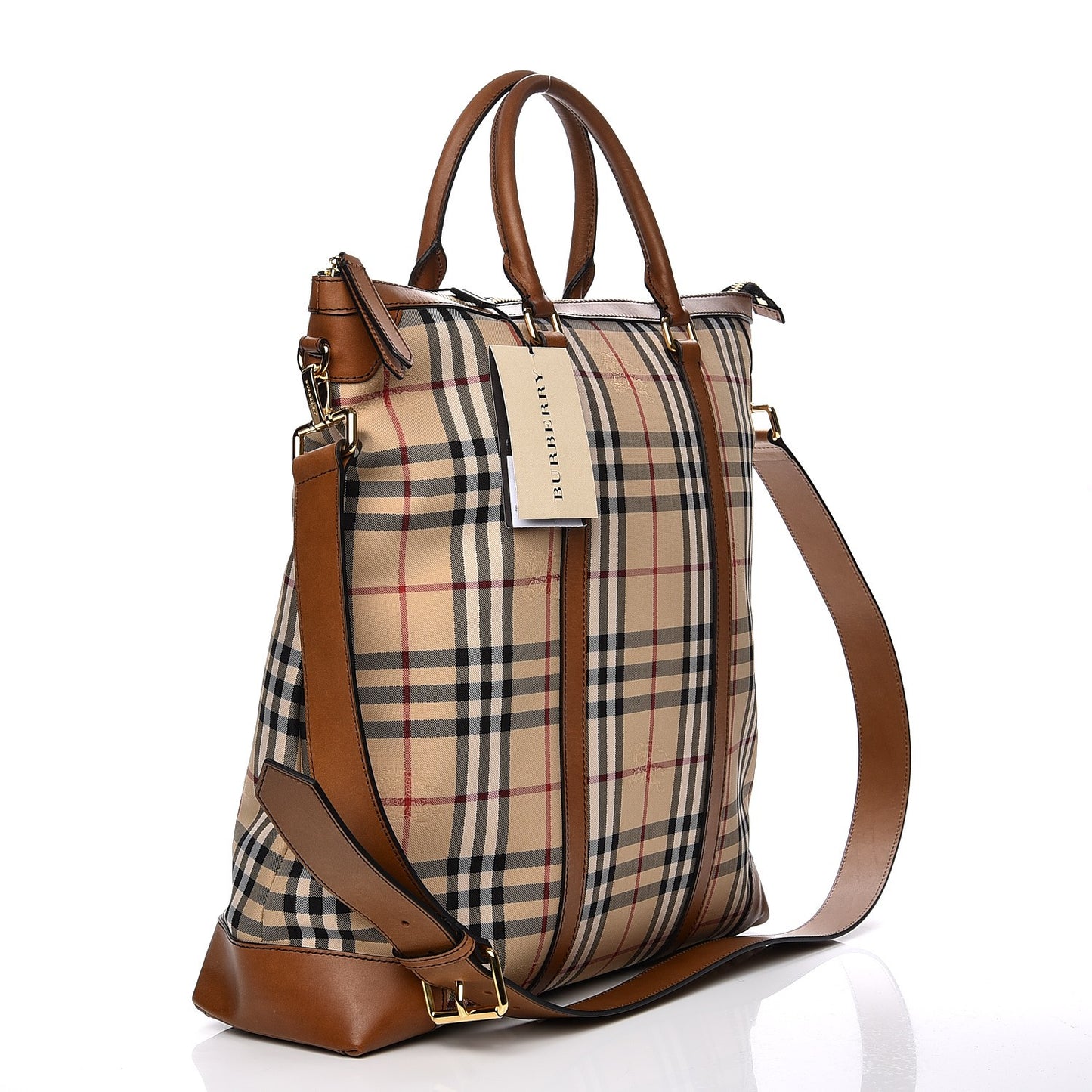 Horseferry Check Garnett Tote Tan