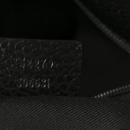 Gucci Canvas Monogram Gifford Shopping Tote Black 7 of 11