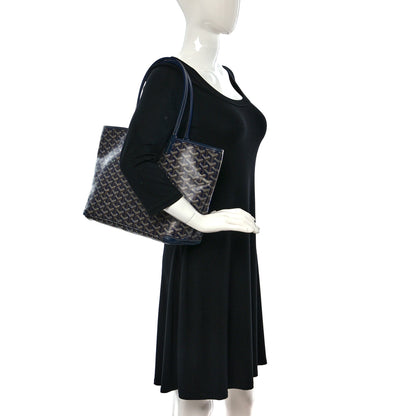 Goyard Goyardine Artois PM Navy 2 of 9