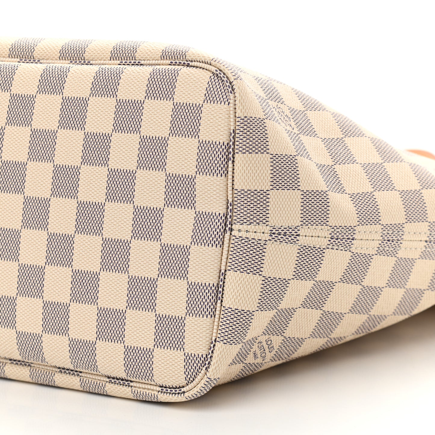 Damier Azur Neo Neverfull MM Rose Ballerine