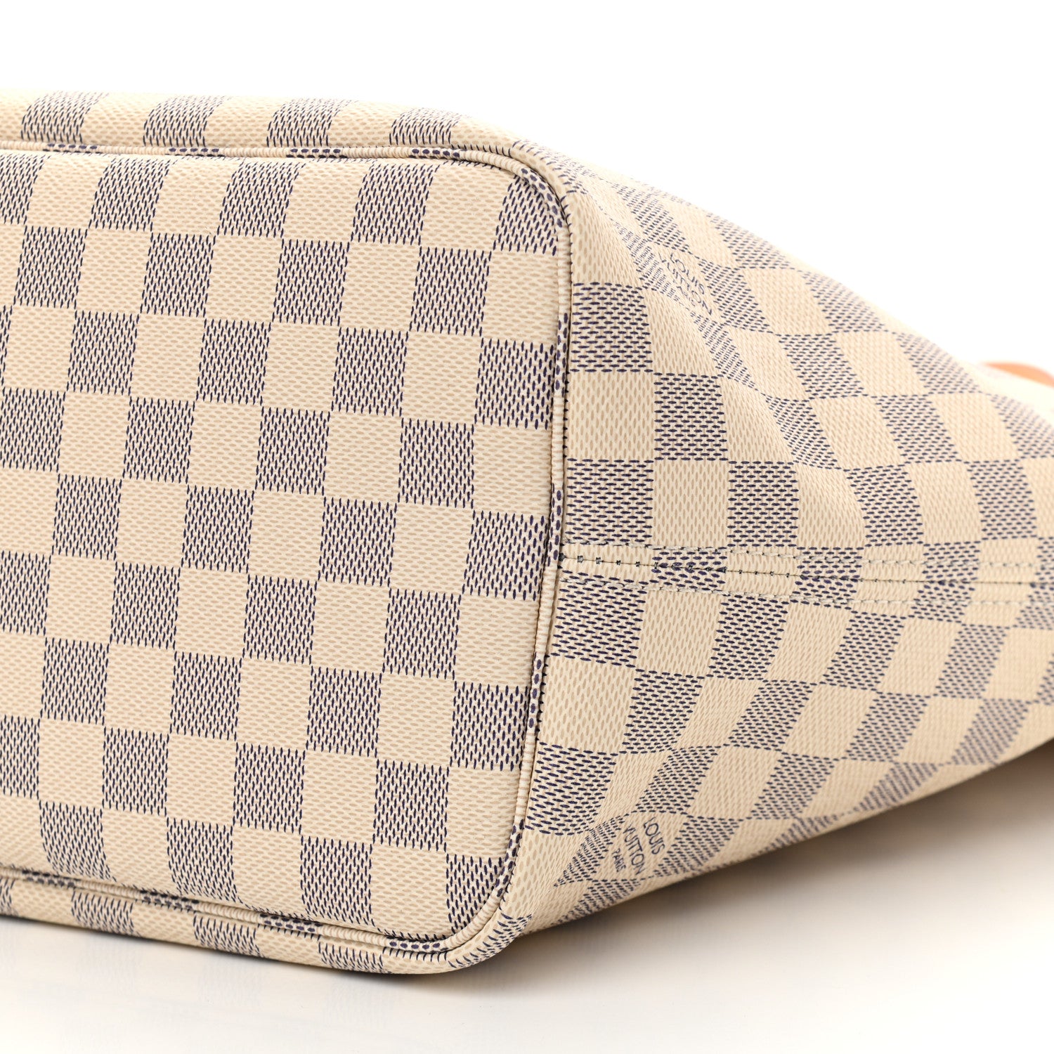 Louis Vuitton Damier Azur Neo Neverfull MM Rose Ballerine 13 of 13