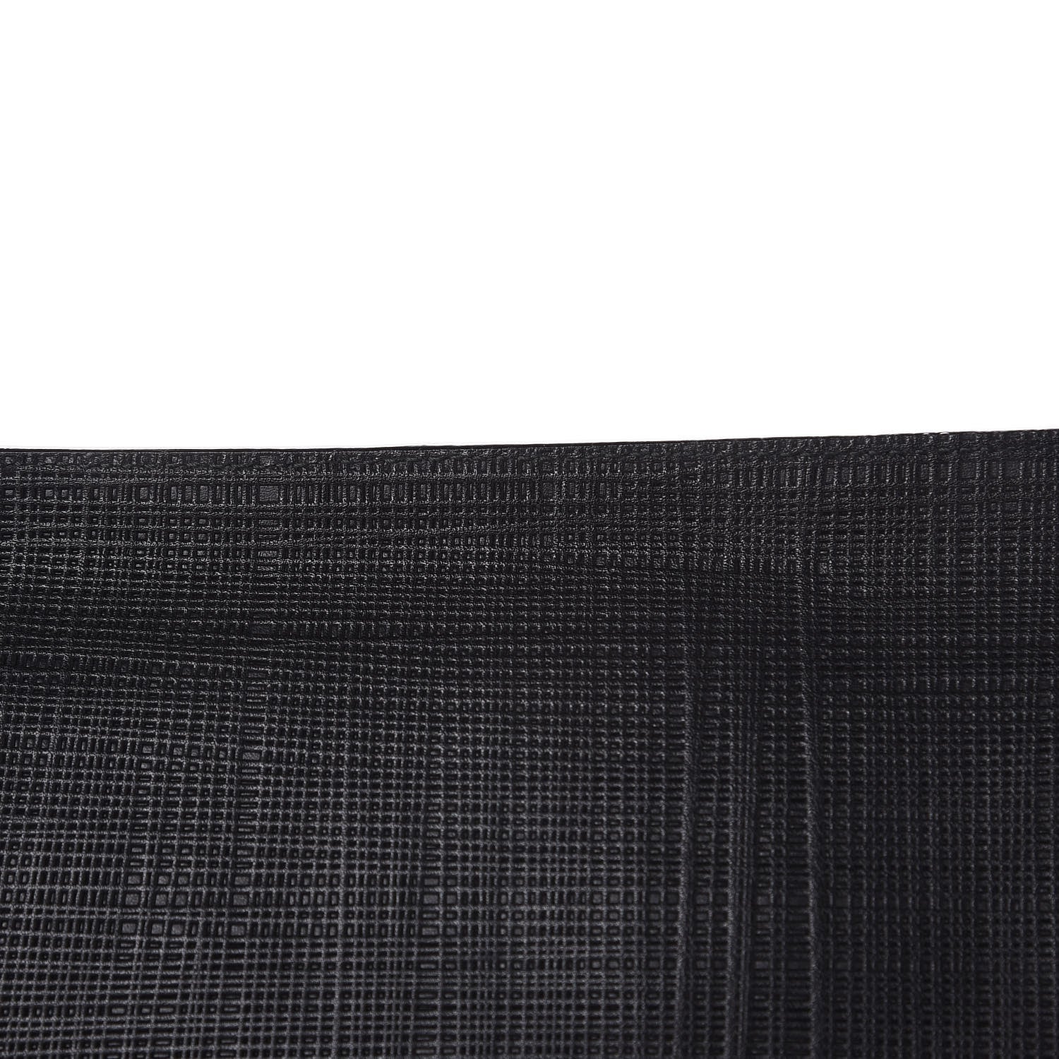 Loewe Calfskin Linen Embossed Large T Pouch Black 8 of 11