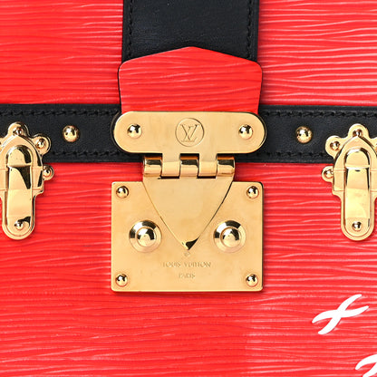 Louis Vuitton Epi Trunk Clutch Red 7 of 9