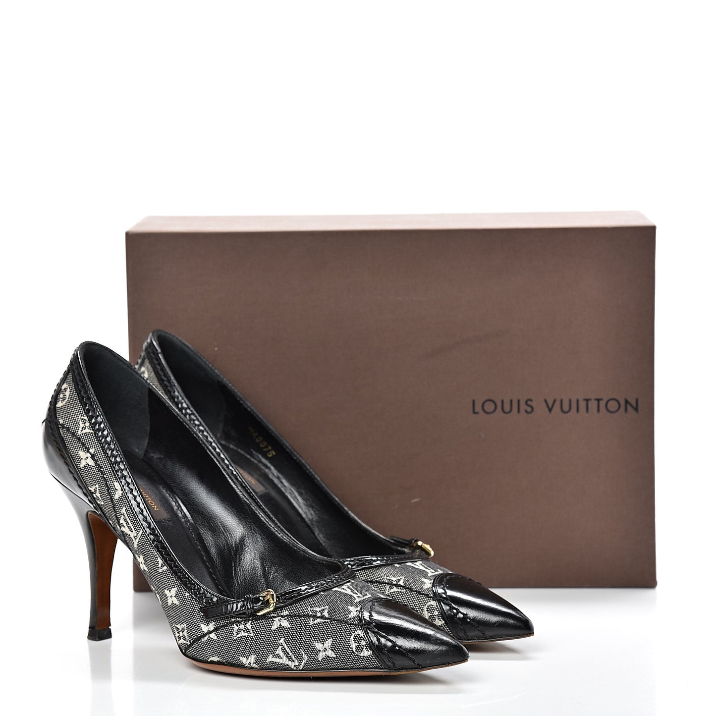 Mini Monogram Luxembourg Pumps 38.5 Gris
