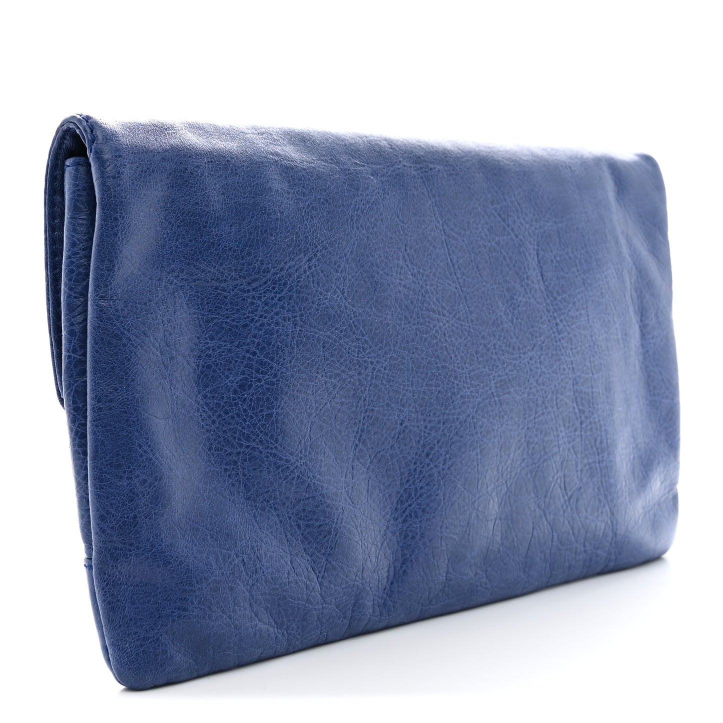 Agneau Giant 12 Rose Gold Hardware Envelope Clutch Bleuette
